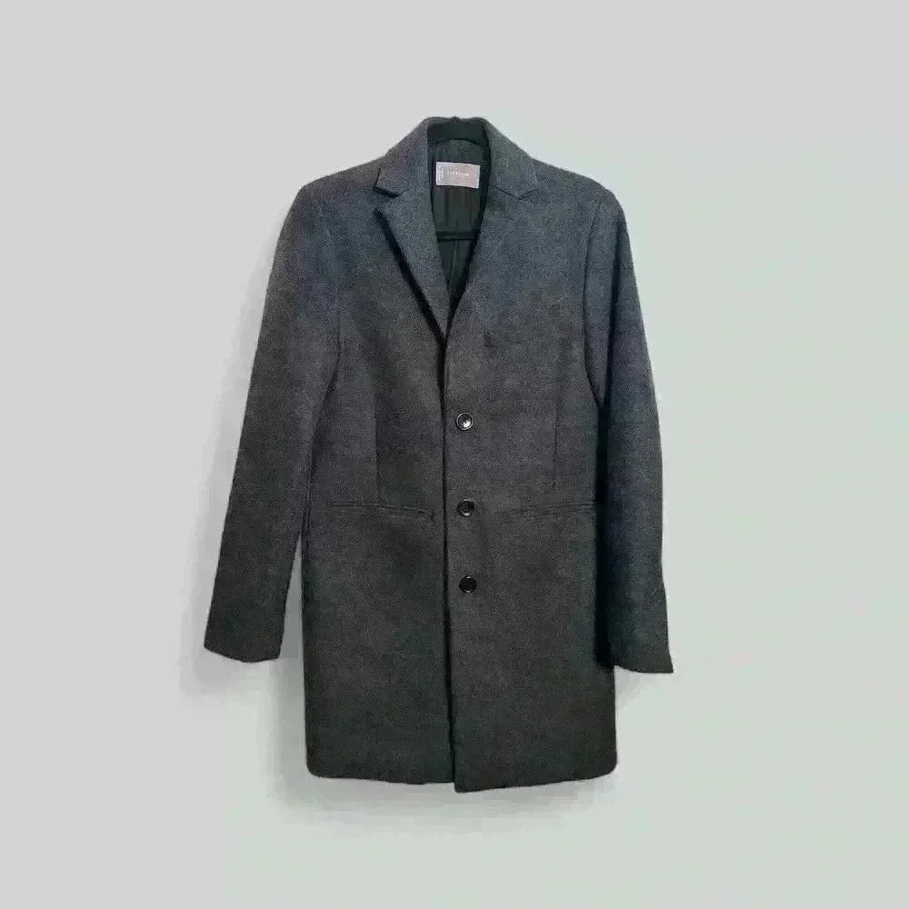 Everlane Wool Grey Overcoat Men’s Size XS